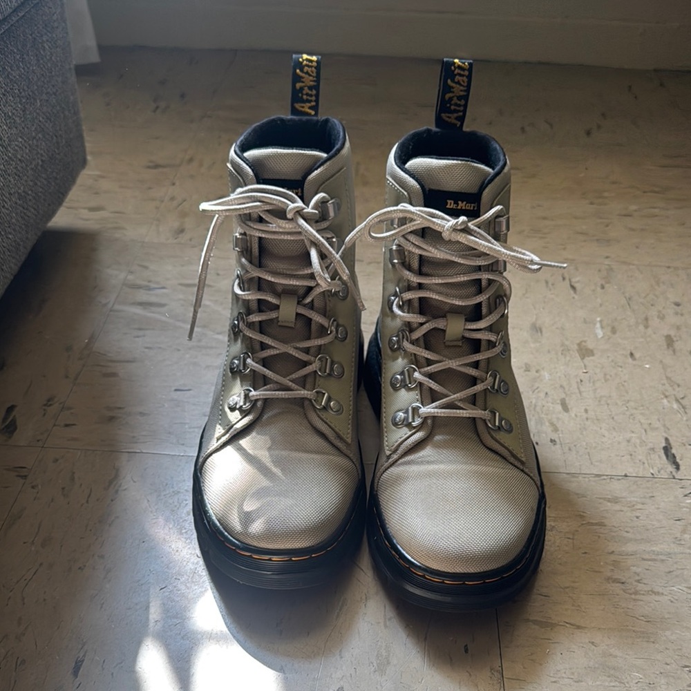 Dr. Martens Combs Casual Boots, Stone